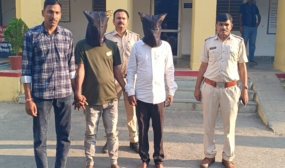 गामठवाड़ा लूट का 24 घंटे में खुलासा, दो आरोपी गुजरात से गिरफ्तार